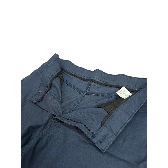 Kenneth Cole Reaction Men's Slim Fit Stretch Casual Pant, Indigo Canvas, 36x30 - Picture 9 of 10